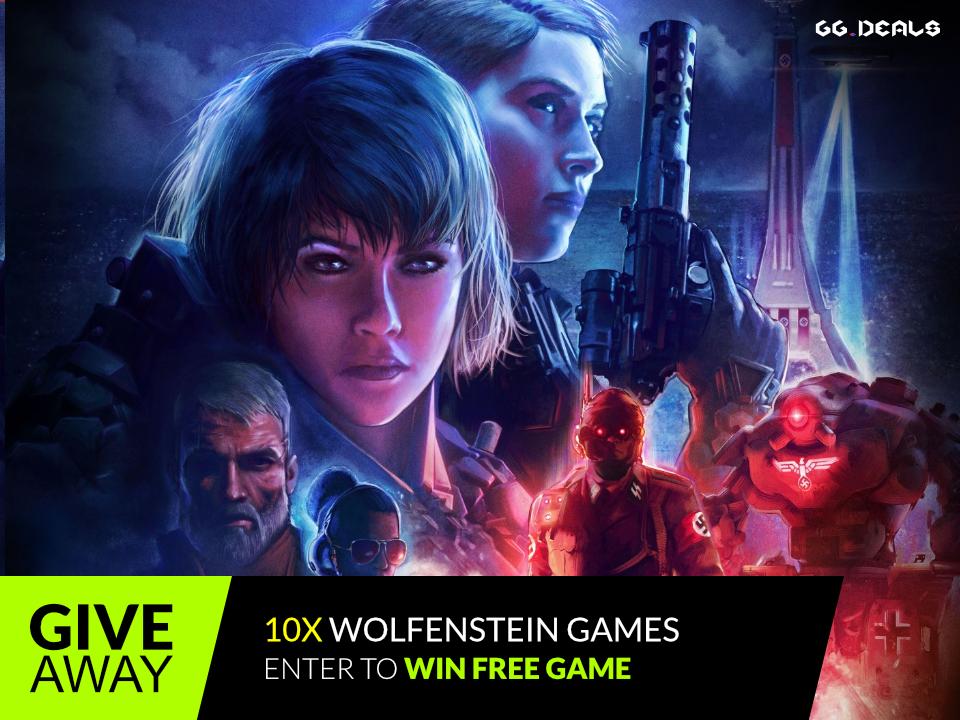 GGdeals's tweet image. It's 🎁 GIVEAWAY 🎁 time! Test your luck and you win 1 of 10 Steam keys for Wolfenstein games, such as Wolfenstein: Youngblood, Wolfenstein: Cyberpilot and more!

🔎 gg.deals/giveaway/win-1…

GG HF 🍀