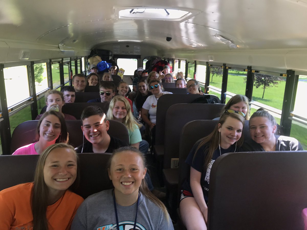 CardingtonFFA's tweet photo. Off to spend a week at the happiest place on Earth! FFA Camp, here we come!! 🏕 #FFACamp @OhioFFA https://t.co/XWiaVHGOlJ