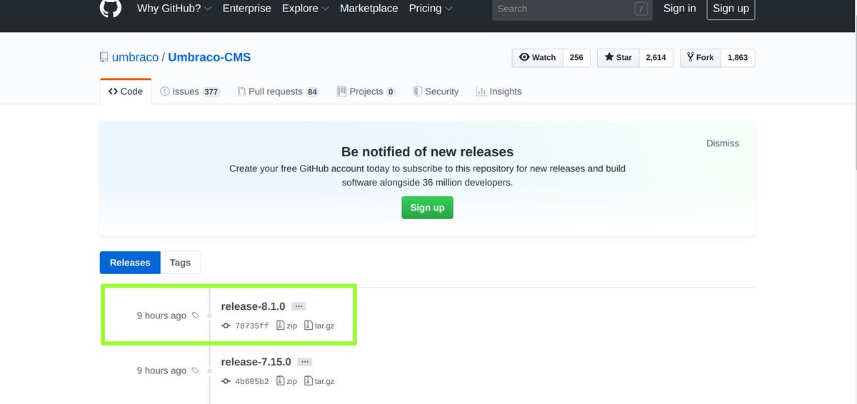 umbraciantweet's tweet image. Umbraco 8.1 released today! Let&apos;s see what are there as new features and UX 🍰