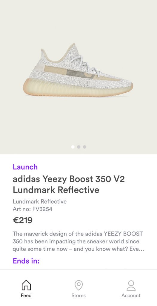 yeezy 35 219 release