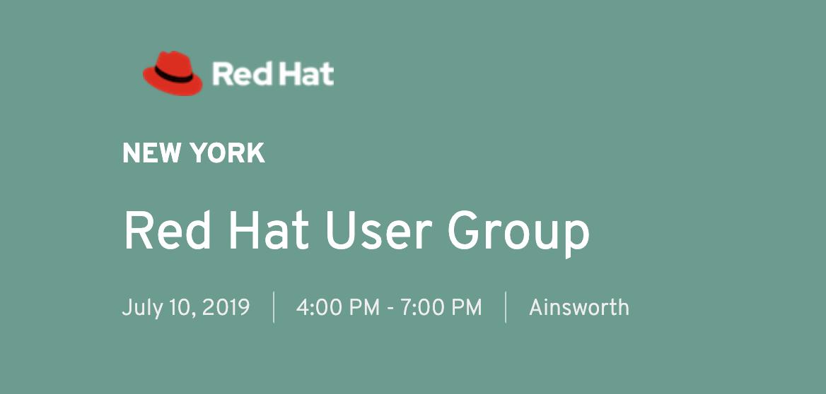sysdig's tweet image. Interested in learning more about #OpenShift? Stop by @RedHat&apos;s New York #RHUG this Wednesday, 7/10 @ 4PM to hear our Field CTO, @danpopnyc discuss #OpenShift4 and how @Sysdig can help: setns.run/2XvTfYF #RedHat #Kubernetes