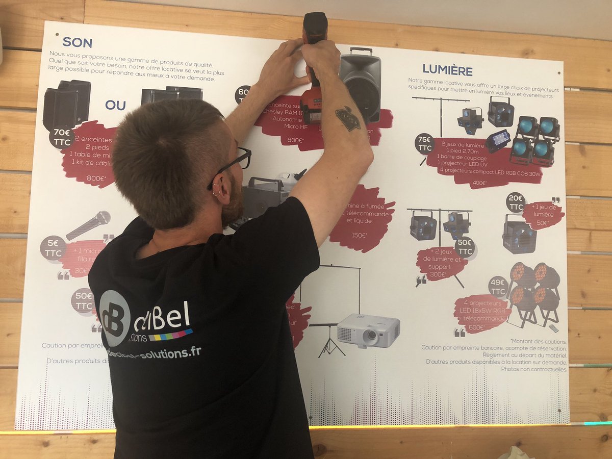 Decibel_lehavre's tweet photo. Nouveaux tarifs locations particuliers disponibles en magasin ! 🤗😍
https://t.co/yXAV7M37Nr
#decibelsolutions #location #materiel #audiovisuel #son #lumiere #video #event #night #party #evenementiel #particulier #professionnel #lehavre #normandie https://t.co/aIWjYztABm