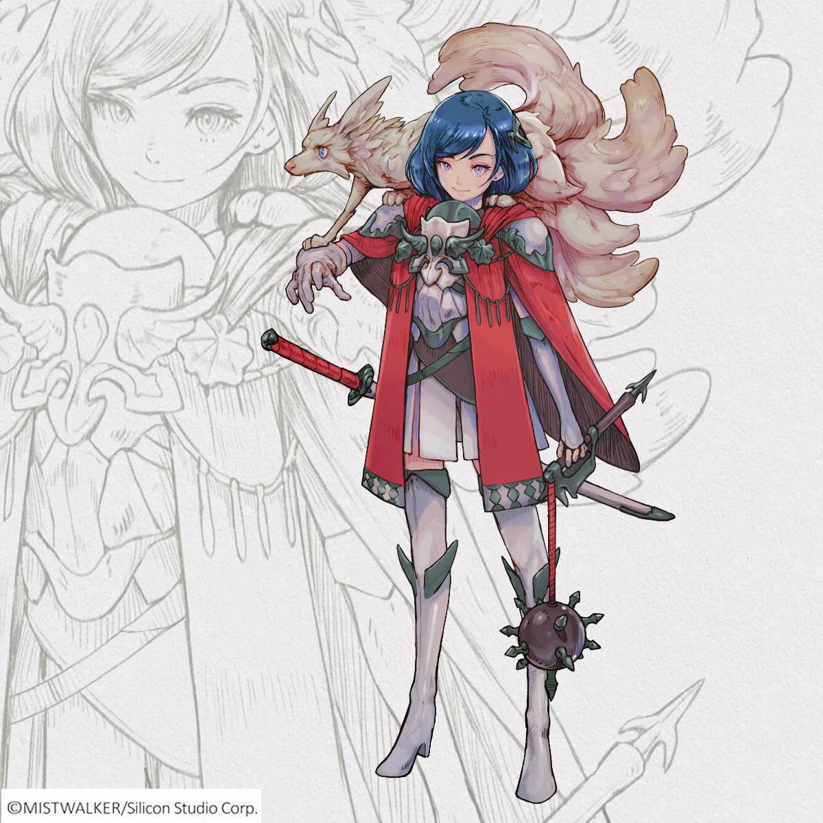 「Chizuru - 2017 Guardian design ( Terra B」|Max Berthelot マックス・ベルテロのイラスト
