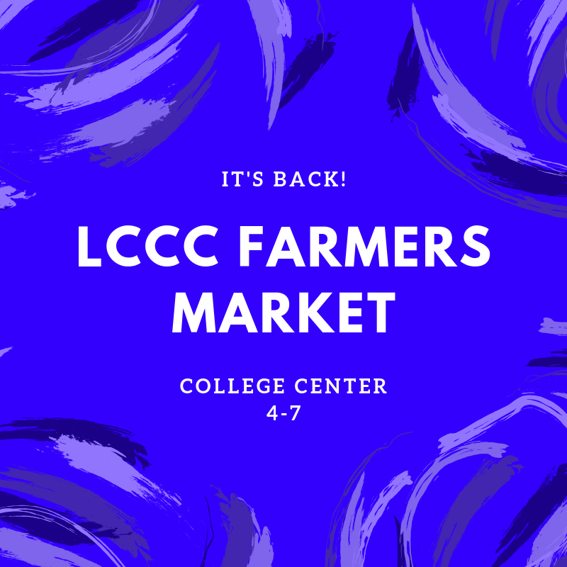 LCCCLaunchNET's tweet photo. We hope you had an awesome holiday weekend! Don't forget that the Farmers Market is back this Thursday!
@lorainccc @LCCCUPRC @LCCCWellington https://t.co/FNGJ7PKdHc