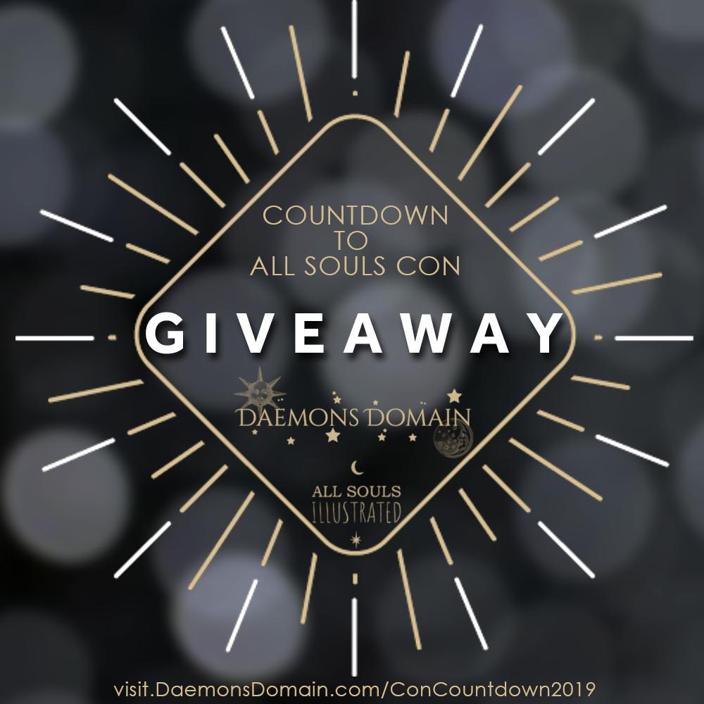 DaemonsDomain's tweet photo. 🚨 GIVEAWAY: COUNTDOWN TO @AllSoulsCon!

🎉To celebrate, we are hosting a giveaway with our friend, Karin from All Souls Illustrated! She designed this year's All Souls Con attendee badge!😍

Enter to win #ADiscoveryofWitches inspired prizes: https://t.co/DpaeuMNoMh

OPEN TO ALL! https://t.co/Mnhm2DXAT2