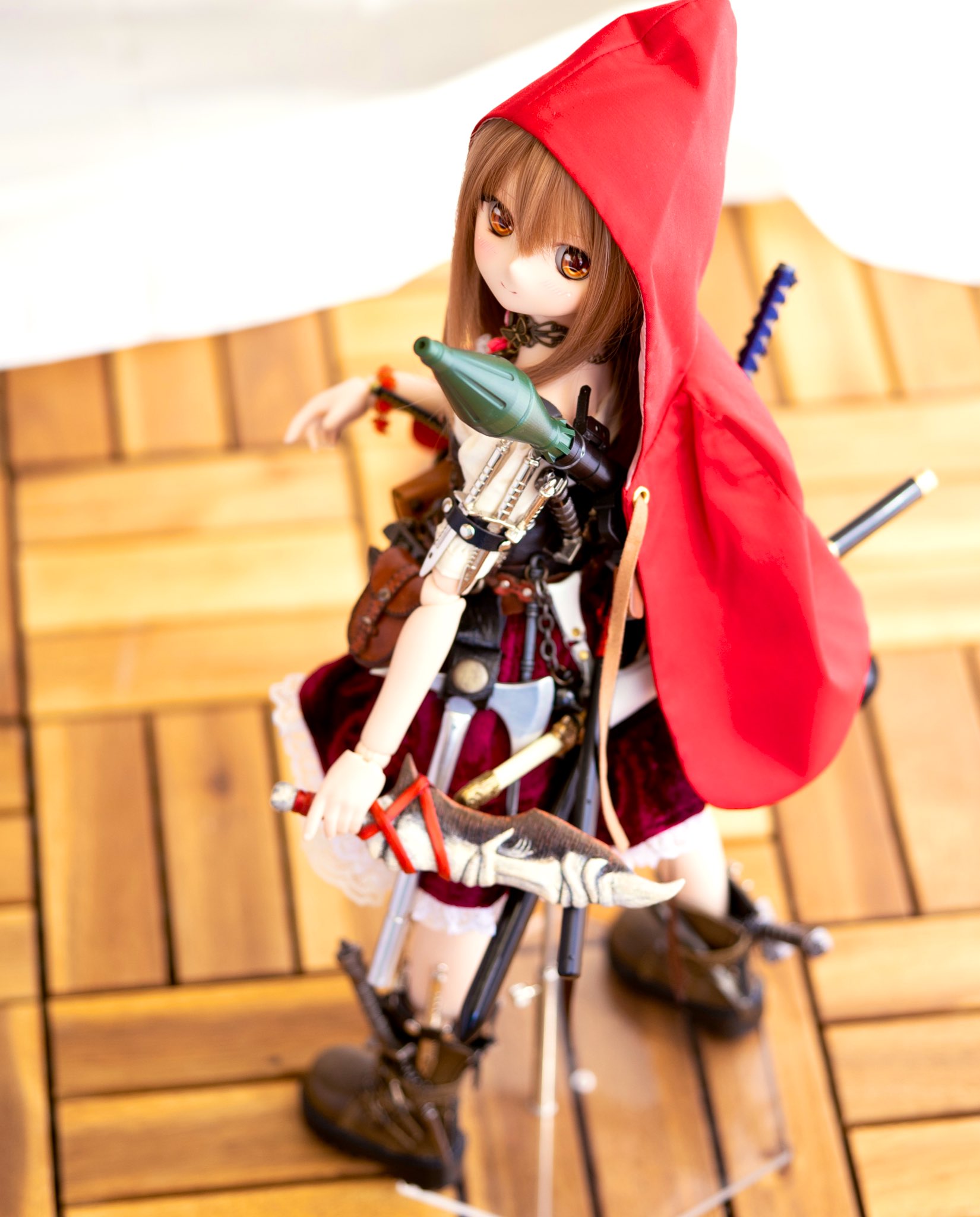 いっこ メイジーブランシェット いわゆる赤ずきんちゃん 歩く武器庫 狼をちぎっては投げちぎっては投げする感じで超強い Mddなのに1 8kgありますw T Co Igv0rxrxvl Twitter