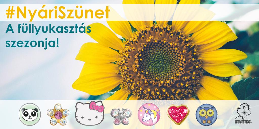 StudexHungary's tweet image. 💛Nyerj 2 pár hipoallergén fülbevalót, egy hipercuki plüsslámát és sok más Studex ajándék mellett. ⁠fullyukasztas.info/nyari-szunet-a…
⁠
#StudexNyariSzunet #SensitiveForKids 
⁠#studex #fülbelövés #füllyukasztás #fülbevaló #fülbevalók  #StudexSystem75⁠ #TimeToShine #earpiercing #earrings