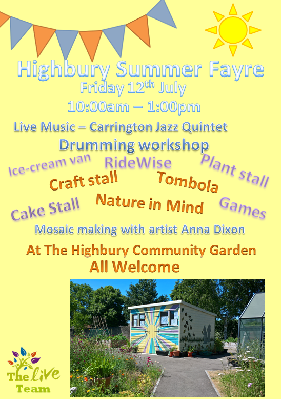 TheLiveTeam_'s tweet photo. We have TWO Summer Fayres this week, please come and join one!
11/07/19 - Millbrook Mental Health Unit
12/07/19 - Highbury Hospital

See images for details: https://t.co/oKrDDfNaHo