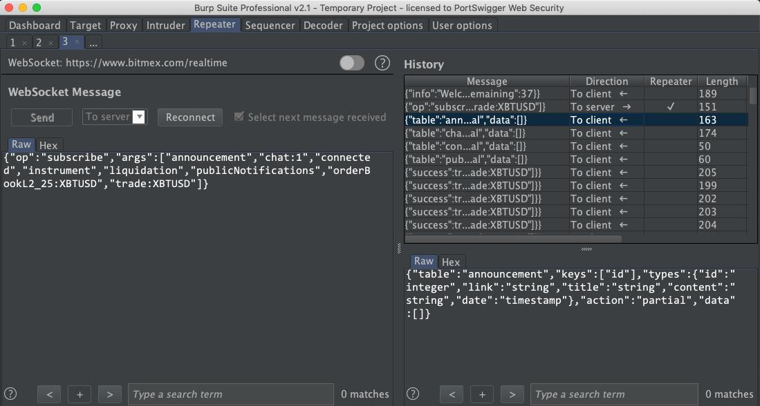 Coming soon to <a href="/Burp_Suite/">Burp Suite</a> ... WebSockets in Burp Repeater