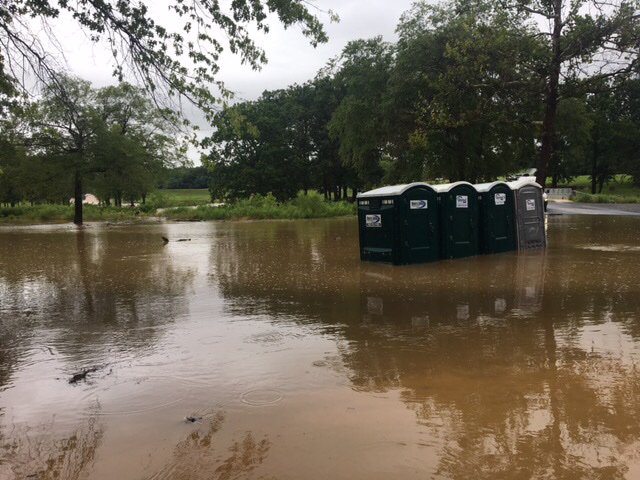 LearnInNature's tweet image. “The rain, rain, rain
Came down, down, down
In rushing, rising riv'lets
'Til the river crept out of its bed
And crept right into Piglet's”
Lots of flooding at @lakefairfaxpark  @fairfaxcounty @capitalweather !  #rvtravel