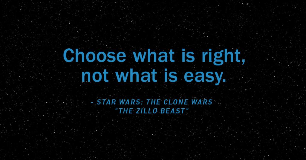 A little #MondayMotivation from #TheCloneWars.