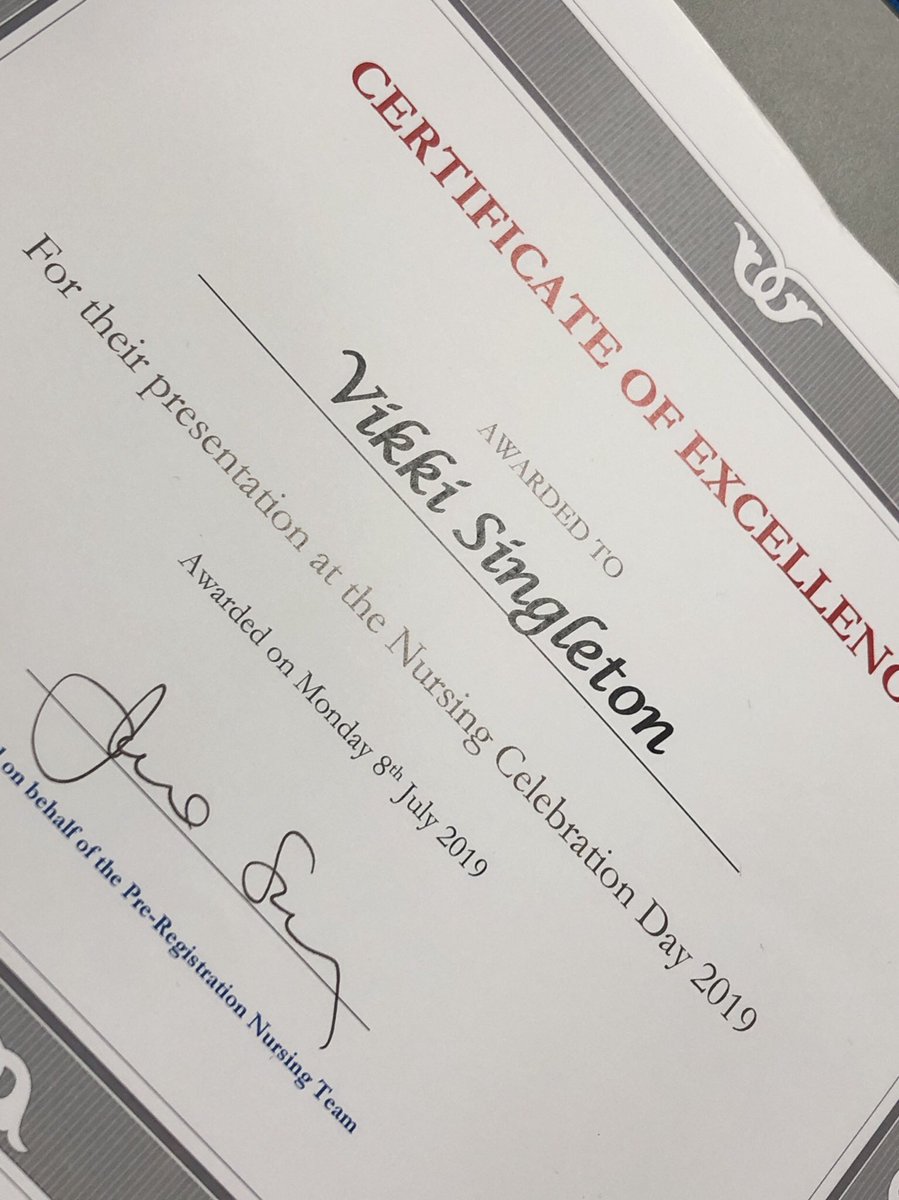 Vikki_JS's tweet photo. Perfect last day in Uni today, celebrating Sept 16 Nursing Cohort! One last leadership presentation from myself, lots of lovely awards and memories! Where has 3 years gone?! @UHNursing @UH_HSK #StudentNurse #4WeeksToGo #NearlyNewlyQualified #WhatAJourney #150Leaders https://t.co/HaEQ75IkSx