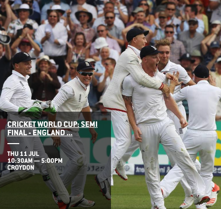 BoxparkCroydon's tweet photo. THURSDAY: Join us as we watch England take on Australia in the @cricketworldcup Semi final! 

Get your #ENGvAUS screening ticket here ⬇️
https://t.co/LD9rWtYbZR https://t.co/YJ1l7VSUio