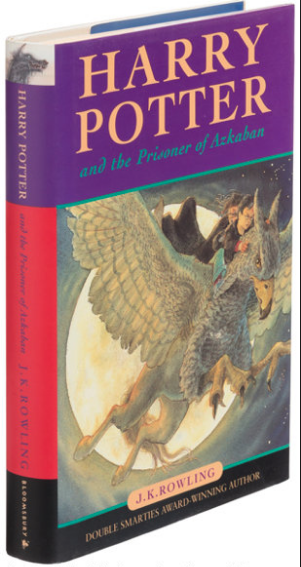 rowlinglibrary's tweet photo. On a day like this, in 1999, Harry Potter and the Prisoner of Azkaban was published in the United Kingdom. And a year later, on July 8th, 2000, Harry Potter and the Goblet of Fire was published in the United Kingdom too, by @BloomsburyBooks. #20YearsInAzkaban #19YearsGobletofFire https://t.co/EXm2frpwZ9