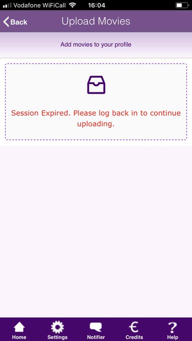 Anyone else getting this when they try to upload video content on adult work ?  #annoying https://t.<a href="/tag/annoying"class="tags"><span>#annoying</span></a>
