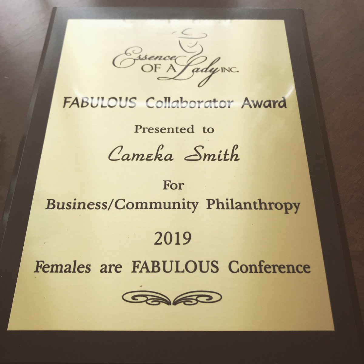 TheBOSSNetwork's tweet photo. I just received this amazing award and it had me nostalgic about my journey. These last 10 years has been full of ebbs and flows but God has been faithful. I look forward to 10 more years and many more collaborations with women who are bosses and believers. #BOSSFounderPost https://t.co/uJFHOekyGJ