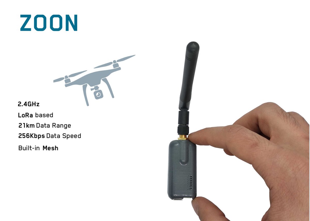 2.4GHz LoRa (mesh enabled) based Trasnmitter - ZOON
dronee.aero/zoon
#zoon #lora #mesh #drone #mavlink #telemetry