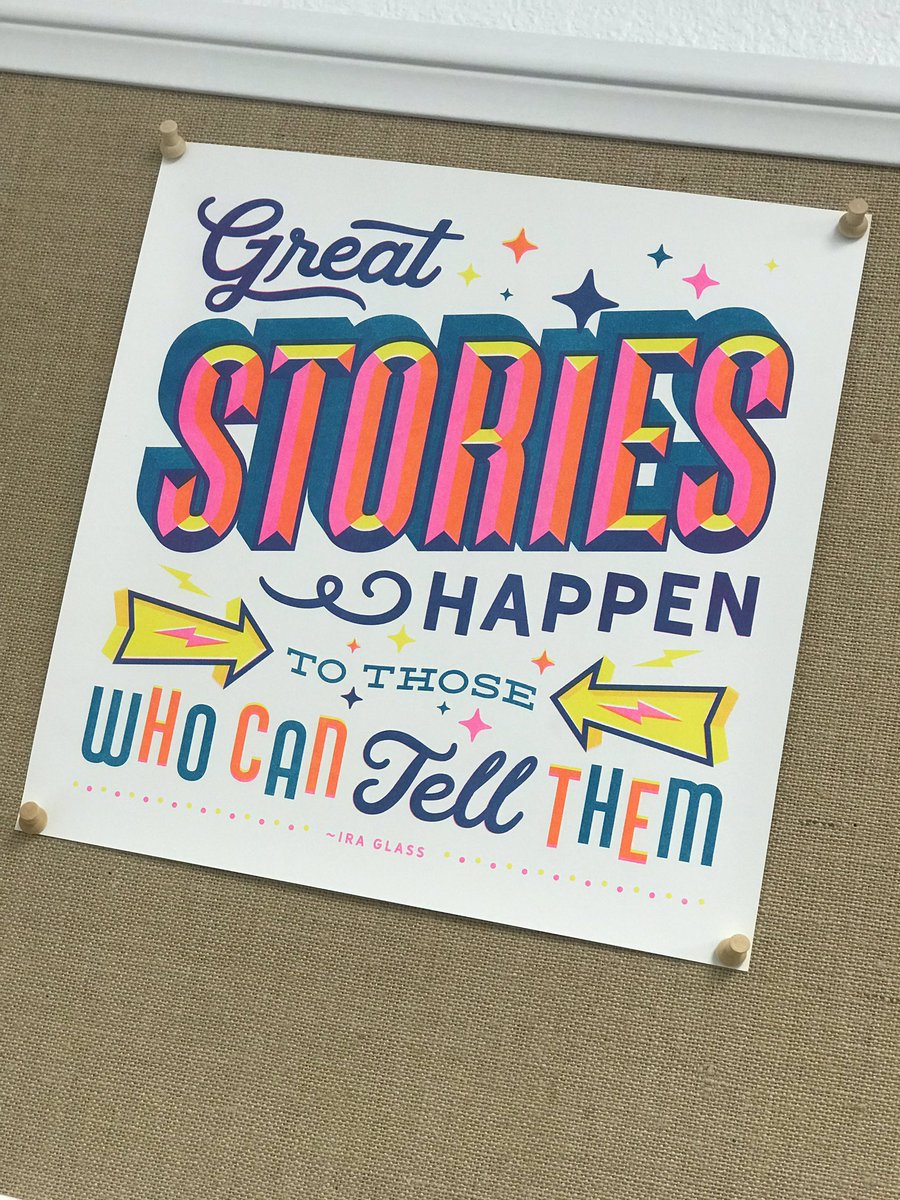 Thanks to my friends at <a href="/wetellwell/">Tellwell Story Co.</a> for the awesome gift! Your team has been a huge part of my success! It brightens up my office too. #greatpartners #tellyourstory