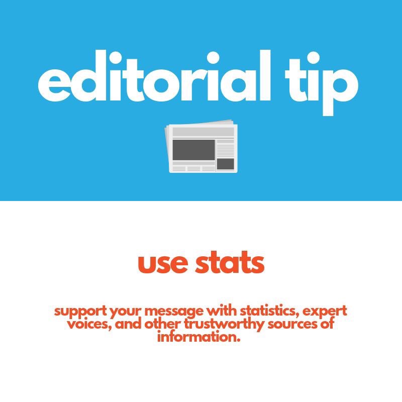 StatePointMedia's tweet photo. Become a more trusted source of information by your ideal clients/consumers by using stats and expert voices in your stories. #EditorialTip
#StatePointMedia #ContentMarketing #ContentThatConnects #Tips #News https://t.co/VIvMNv1DC3