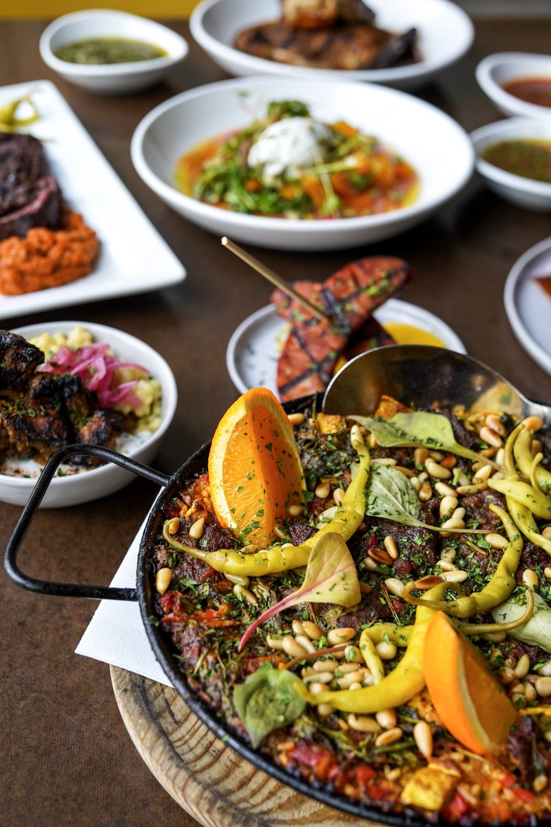 Plan to wind down your #Monday in a beautiful setting with a beautiful spread of #tapas!✨