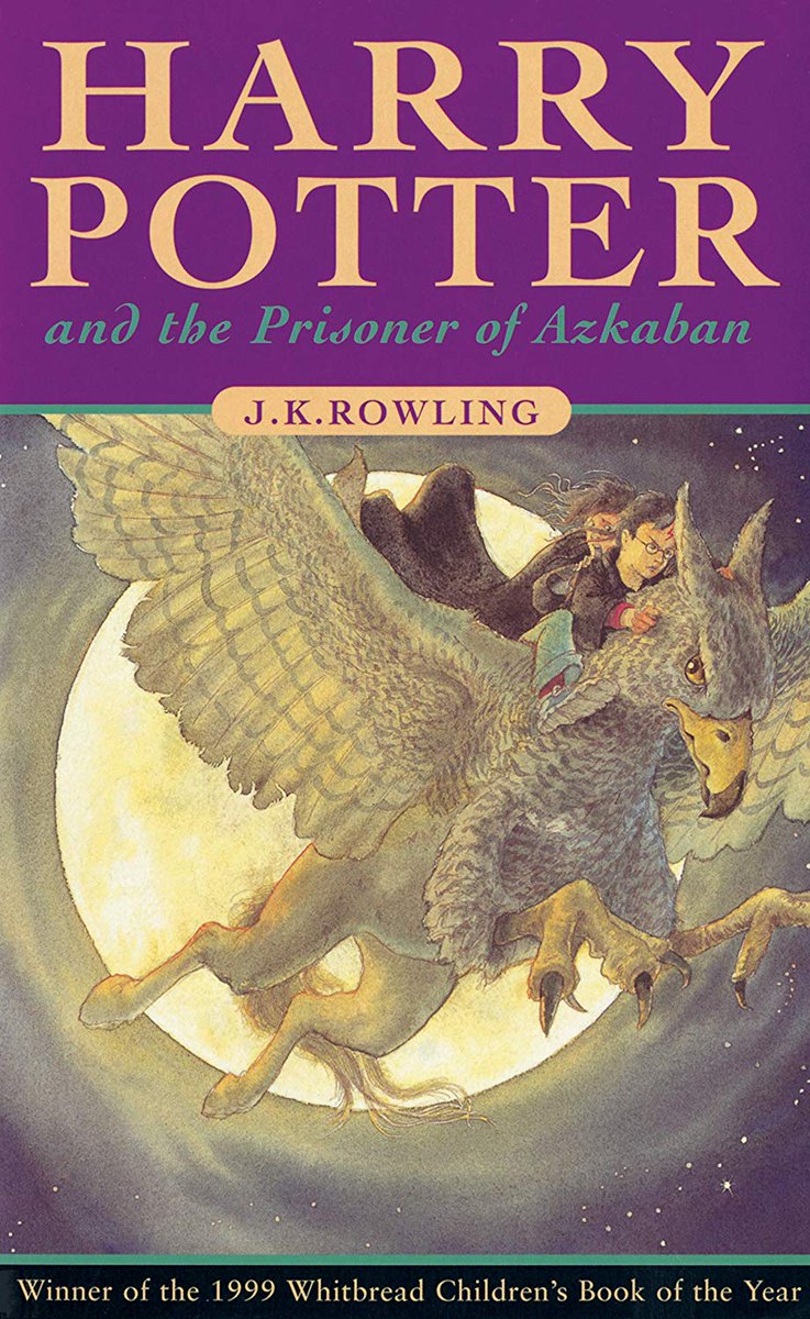 ClubPotterhead's tweet photo. En un día como hoy pero de 1999, se publicaba por primera vez Harry Potter y el Prisionero de Azkaban en el Reino Unido. Un año después, el 8 de julio de 2000, Harry Potter y el cáliz de fuego también fue publicado por @BloomsburyBooks #20YearsInAzkaban #19YearsGobletofFire https://t.co/ANtAGS14Jx