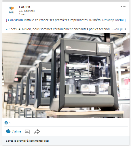 cao_fr's tweet photo. #CAO #IAO #CFAO #FAO #UsineNumerique #PLM #BIM #Impression3D
NOUVEAU : Suivez l'actualité en vous abonnant à la page LinkedIn https://t.co/n1Zj7uaB0I & https://t.co/JaDCvDL6pP - succès clients, actus à découvrir en exclusivité ici :
https://t.co/NLI2DKxjVO https://t.co/OfrOvFUsuv