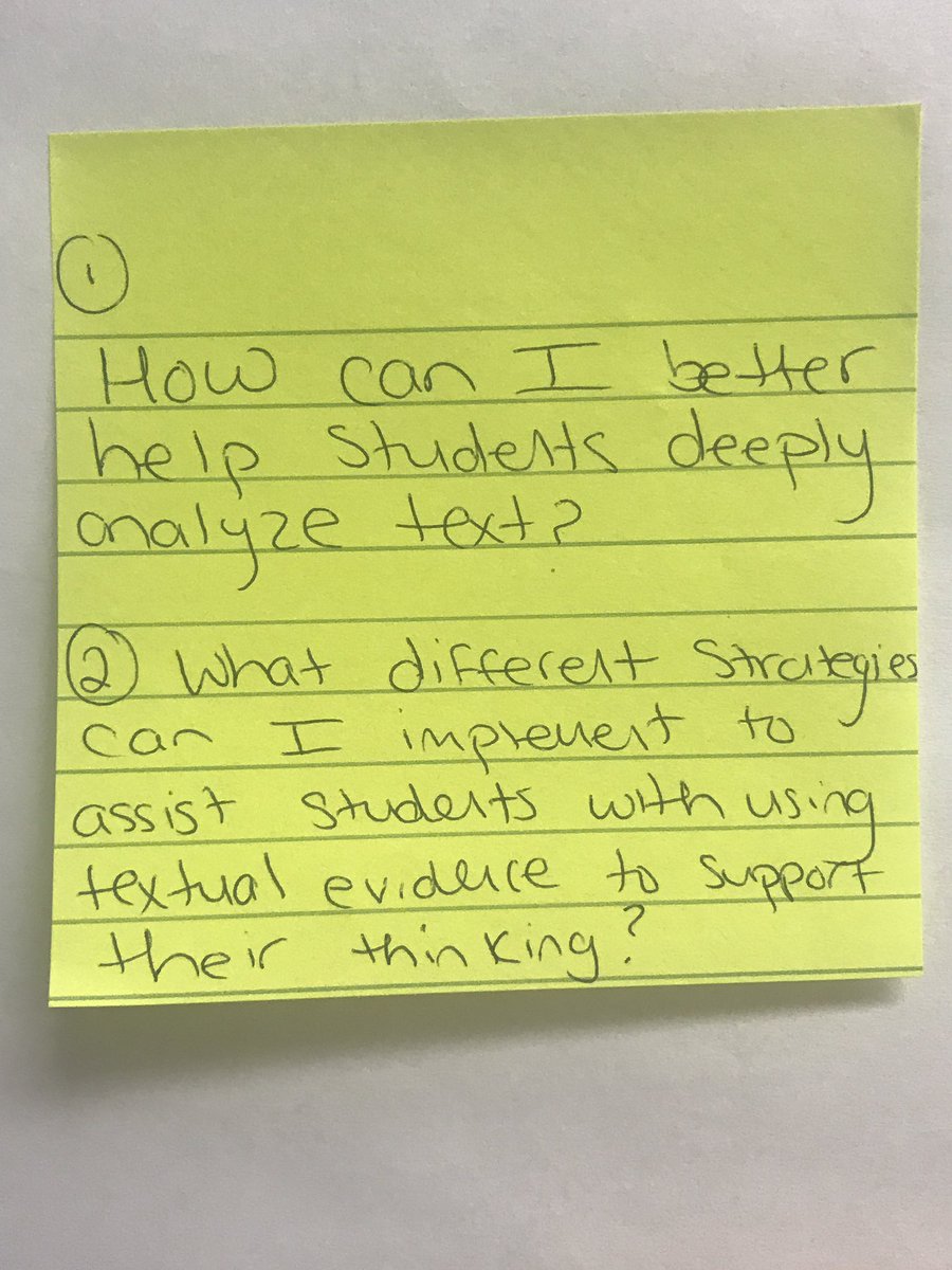 dmammolito's tweet photo. Using the Choose a Question protocol to guide our planning and instruction for the upcoming school year #molloythinking https://t.co/MZq1MkQfU0