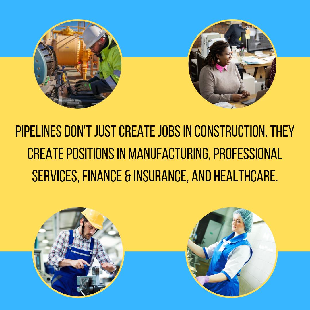 Colpipe's tweet photo. Pipelines fuel the economy with energy and jobs. The #pipeline industry supports more than 10.3 million American jobs that keep our economy strong and provide for families across the nation. Colonial Pipeline employs people in 14 states along our pipeline.
#ColonialPipeline #aopl https://t.co/mRSWMQYRv6