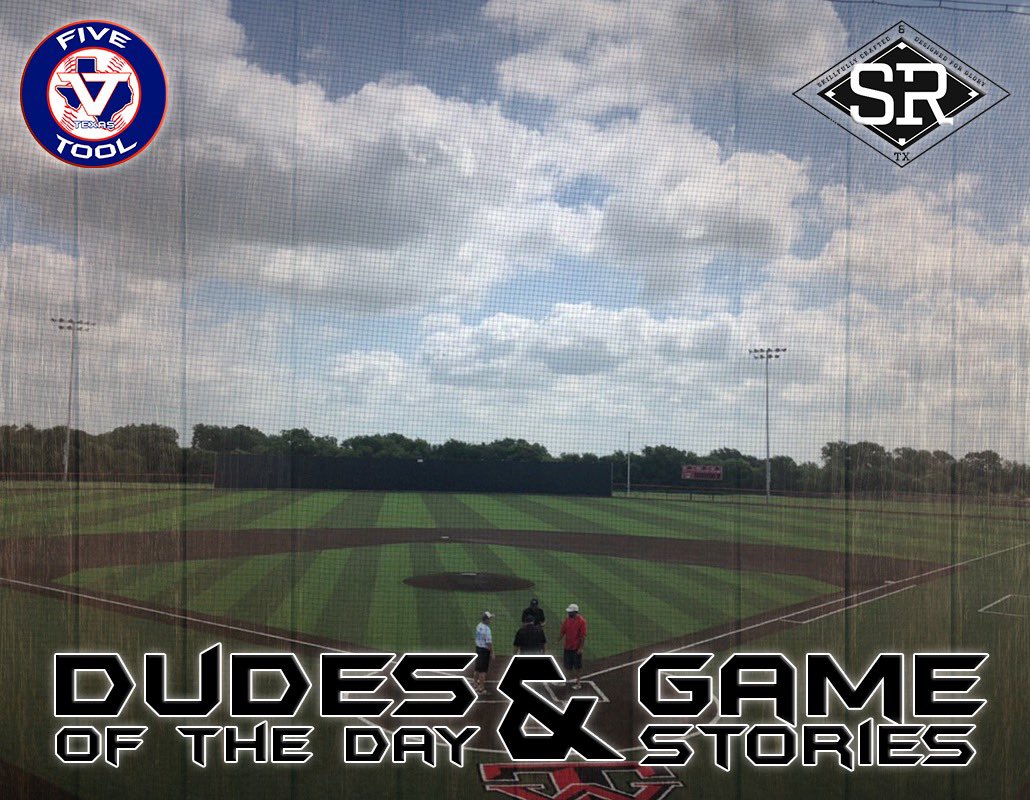 FiveTool's tweet photo. .@SRBatsTX Five Tool Dudes of the Day/Game Stories: @FiveToolTexas CTX Championships (Sunday, July 7) feat. @luke12thom 
+ more »https://t.co/xfy8ndFrod https://t.co/11kczcU4Lh