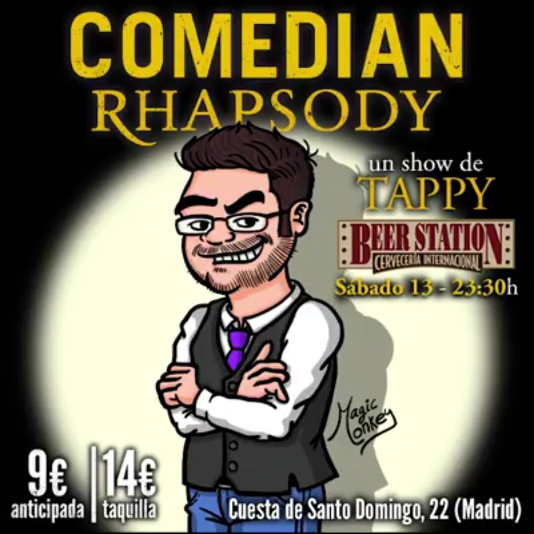 Un #RT no cuesta nada!! Literalmente... Es #gratis!!! (El RT).
Apadrina a éste cómico con un RT gratis...

... atrapalo.com/entradas/comed…

#monologos #Beerstation #beer #station #comedia #standupcomedy #chistes #comicos #humor #espectaculos  #show #actuaciones #madriddenoche #madrid