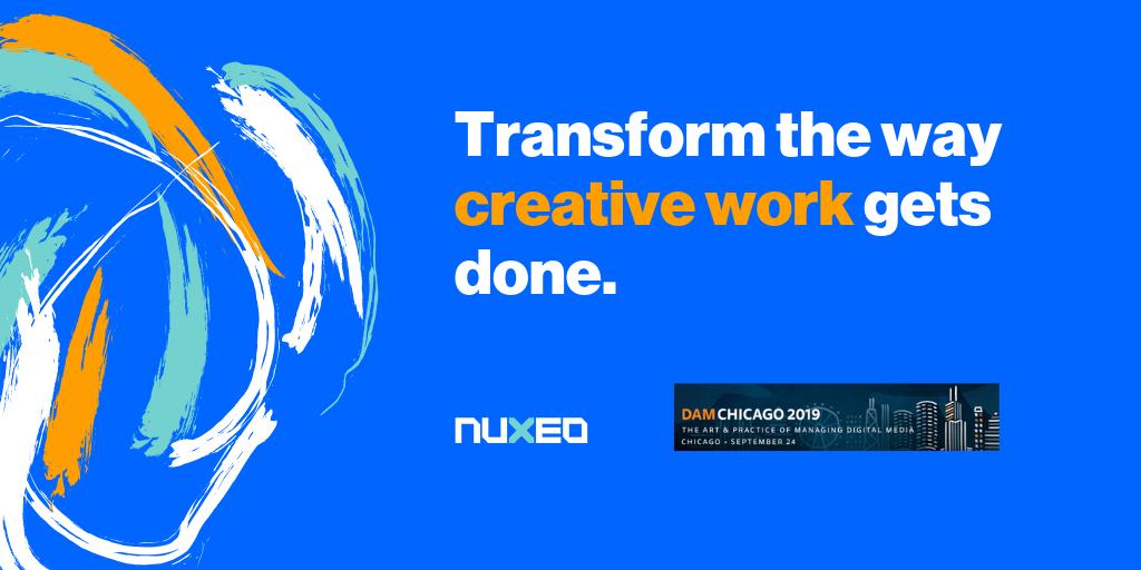 nuxeo's tweet photo. @Nuxeo is a proud sponsor and exhibitor at this years Henry Stewart DAM Chicago.
Join us on September 24 to mix and mingle with fellow senior executives who are transforming the way creative work gets done in global enterprises. #DAM #HSDAM Register at: https://t.co/a3CdI19DWY https://t.co/EAPLF5ZUP9