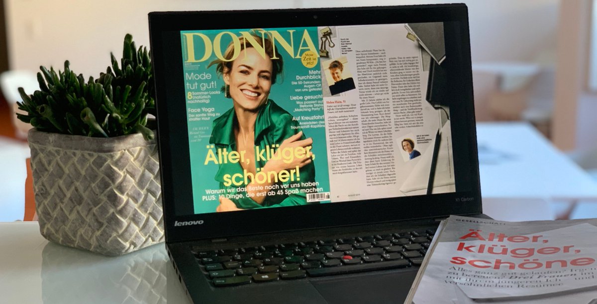 MarketDialog's tweet photo. Yessssss!!! Unsere smarte Chefin Helen in der aktuellen DONNA

https://t.co/iZqK26ETZ4

#Interview #News #Unternehmerin #learningbydoing #Veröffentlichung #Speaker #Sales https://t.co/ccVLcqvBPC