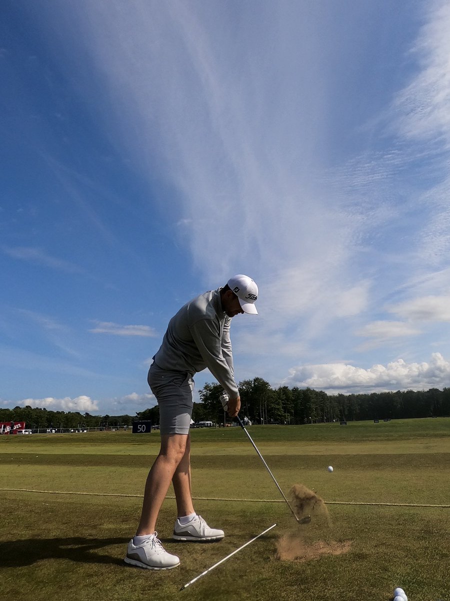 4golfonline's tweet photo. Watching @BWiesberger hit the new @TitleistEurope irons for the 1st time @ScottishOpen today. #Playaaaaa https://t.co/OKtfySIilR