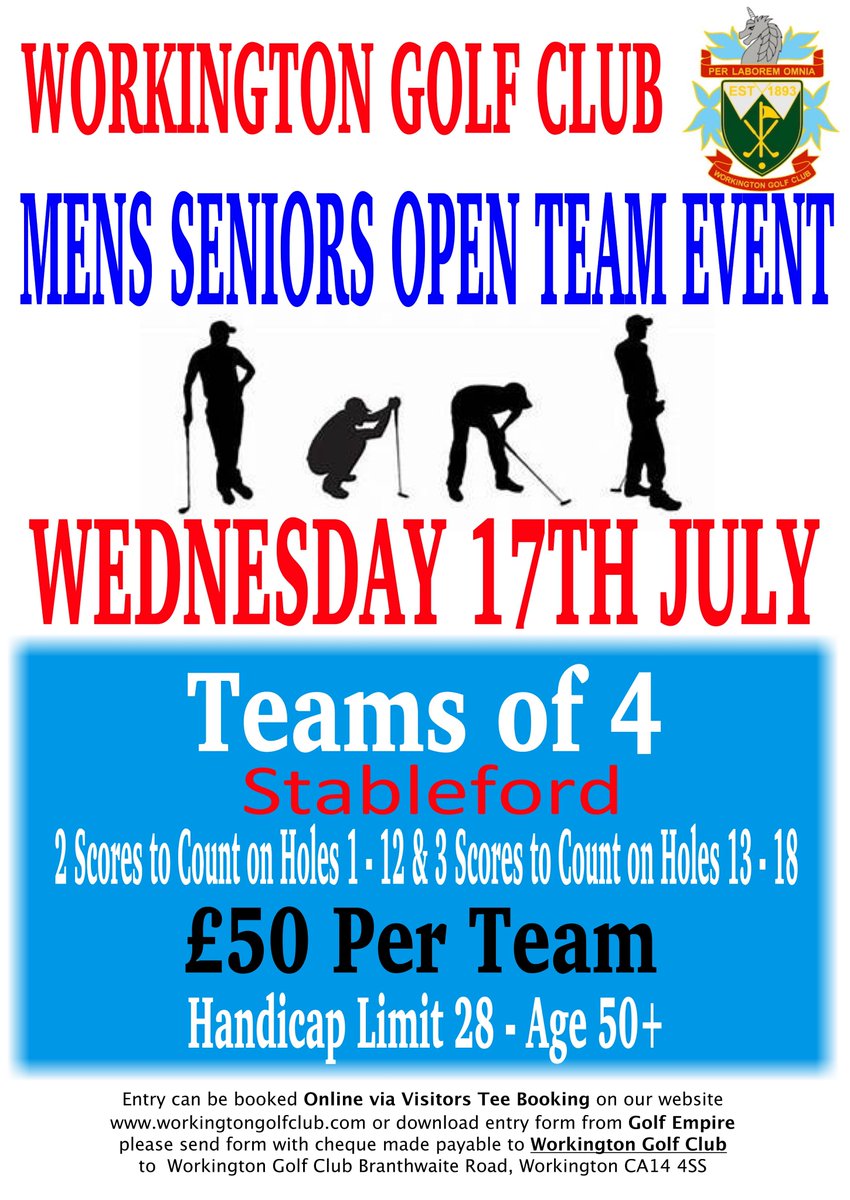 Workington Golf Club tweet media