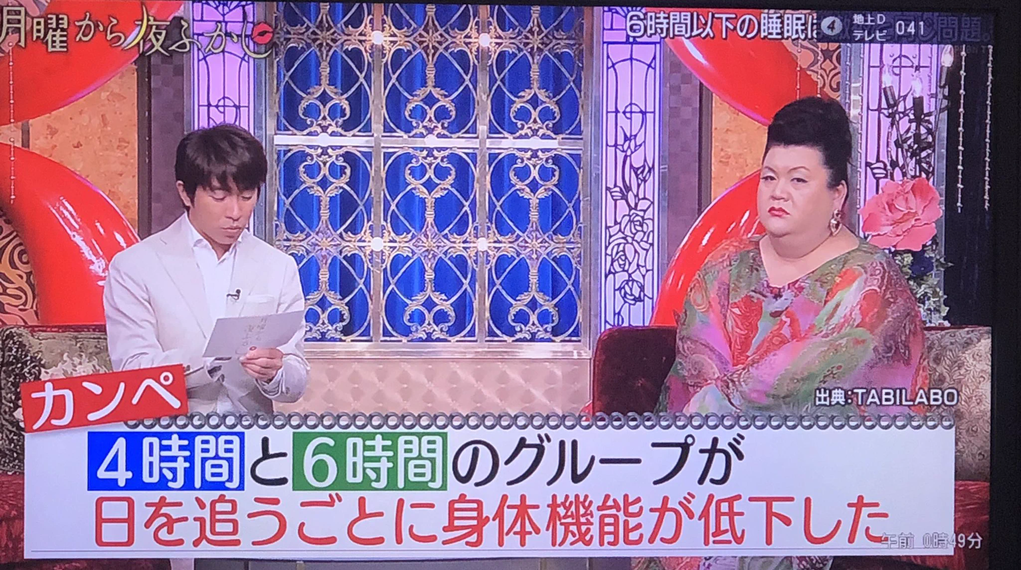 6時間以内の睡眠は徹夜と同じ…。身体のためには良質な睡眠が大事です。
