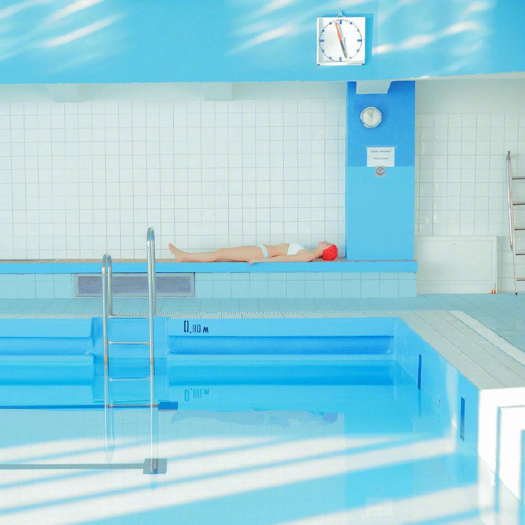 CGdrawing's tweet photo. “Swimming pool”
 BY   Maria Svarbova https://t.co/d6f6MsvKD4