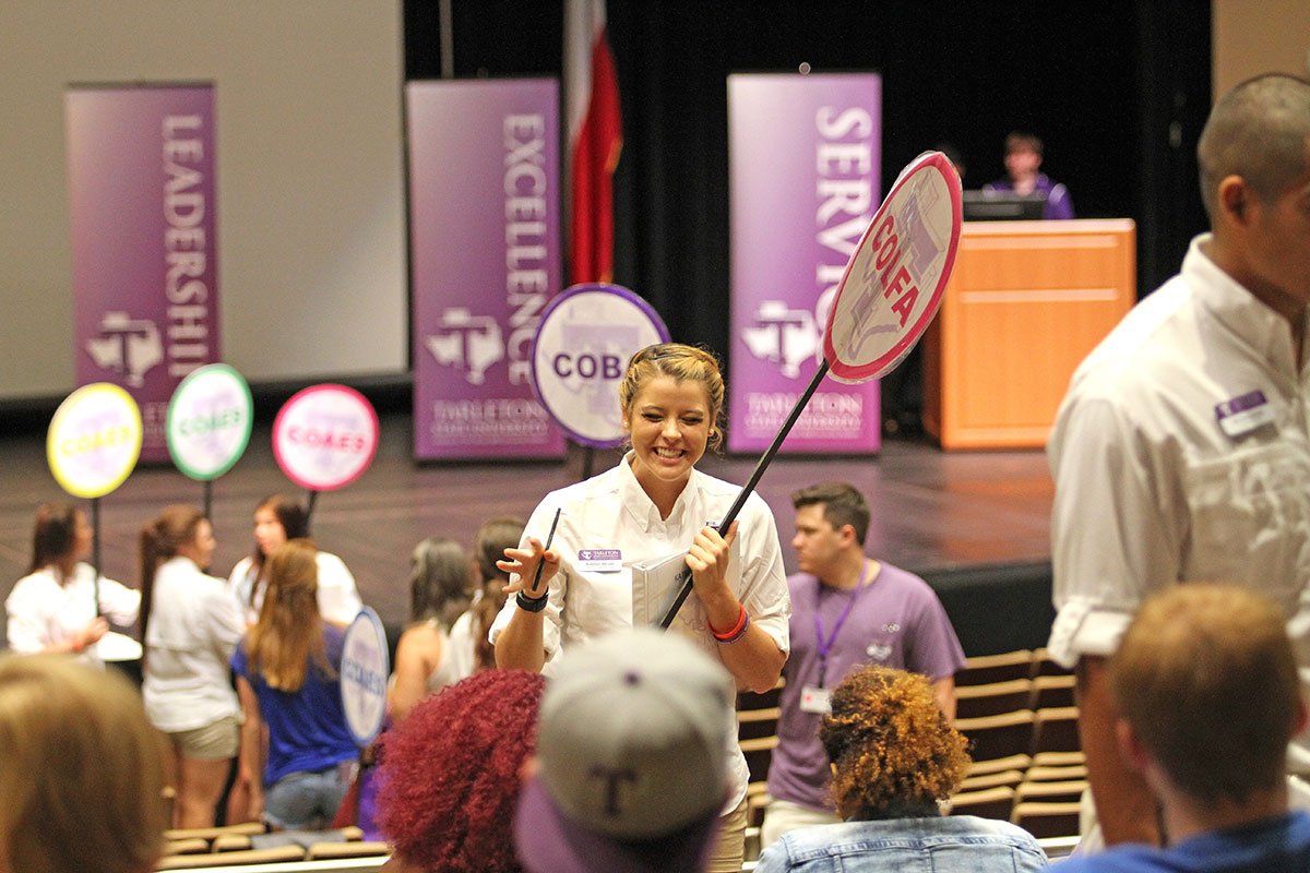 TarletonState's tweet image. Hey, @Tarleton2023! Attending an upcoming Orientation? Find all the details you need online at tarleton.edu/orientation/re….