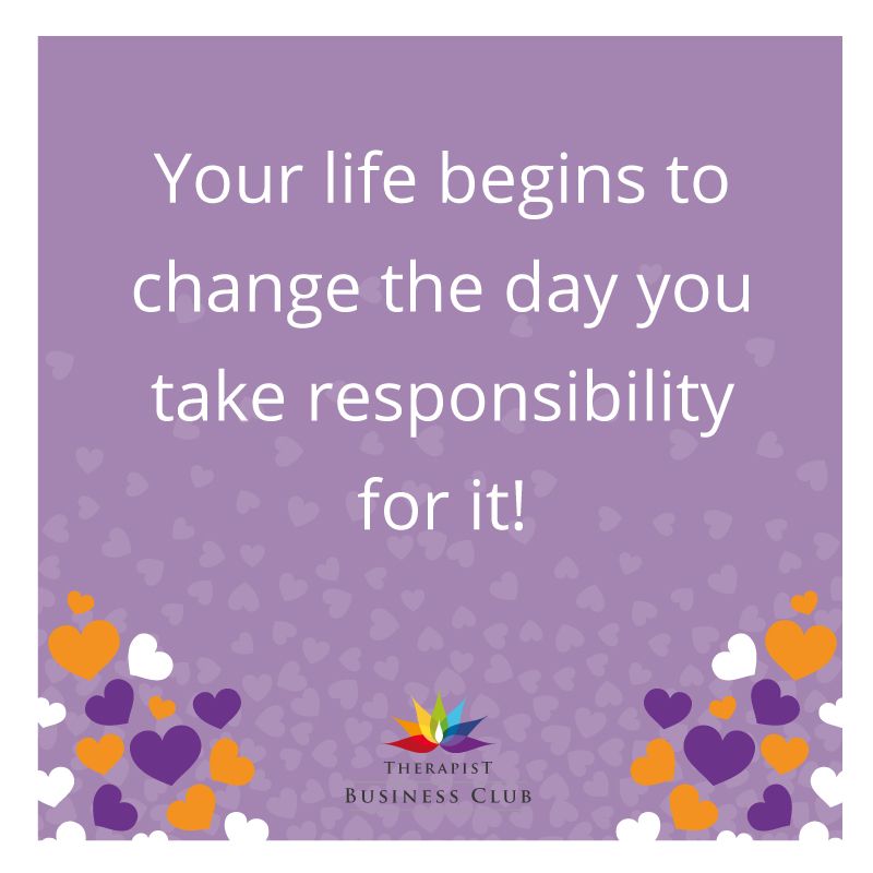 Your life begins to change the day you take responsibility for it!
#businesskinedness
buff.ly/2Wt8G4b