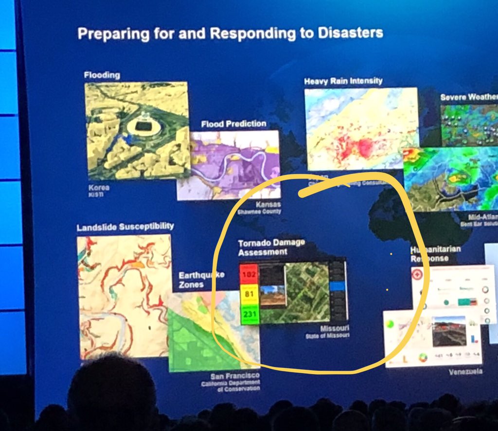 Missouri’s #OpsDashboard featured on the main stage at the #EsriUC! Well done <a href="/MissouriOA/">Missouri OA</a> and <a href="/MoSEMA_/">Missouri State Emergency Management Agency</a>
