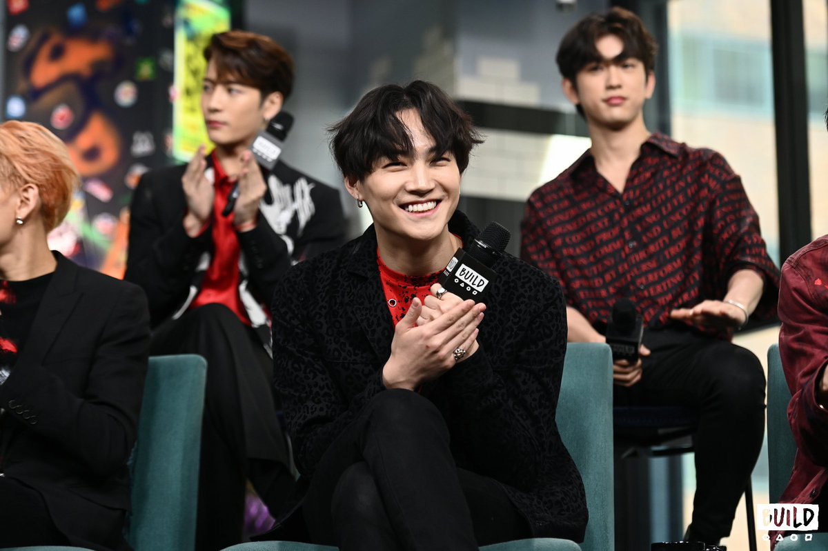 BUILDseriesNYC's tweet photo. We had the best time with @GOT7Official! 💥 https://t.co/zTpmu6Vohm #GOT7_SPINNINGTOP #IGOT7 https://t.co/qtongsxul2