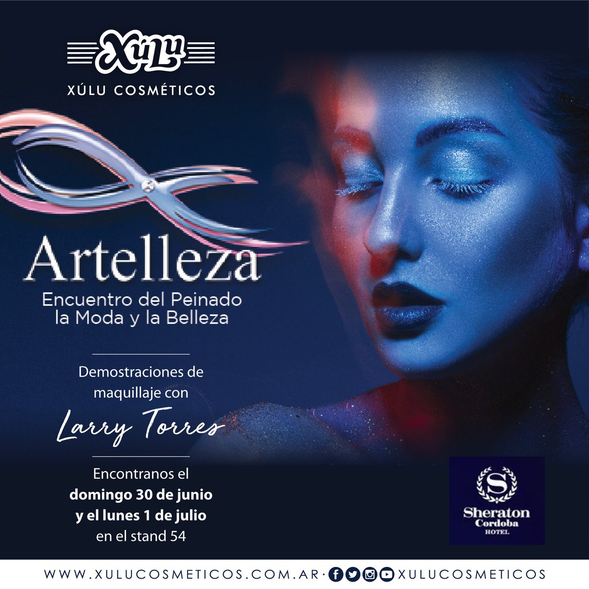 xulucosmeticos's tweet image. ¡Falta muy poco para @artelleza! Encontranos en el stand 54.
#artelleza #cordoba #maquillaje #xulucosmeticos