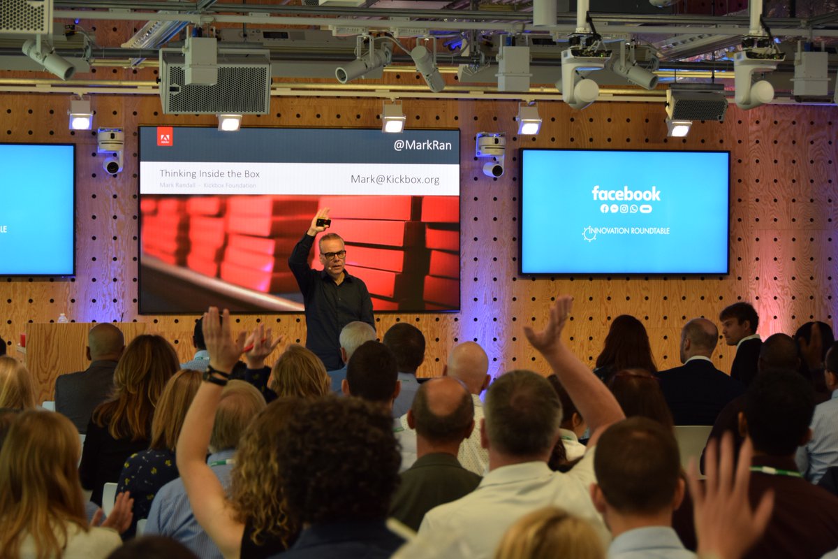 At our workshop at <a href="/facebook/">Facebook</a> in Chicago, today <a href="/markran/">Mark Randall</a> shares his journey in creating #Kickboxorg, the world’s most popular enterprise #innovation framework