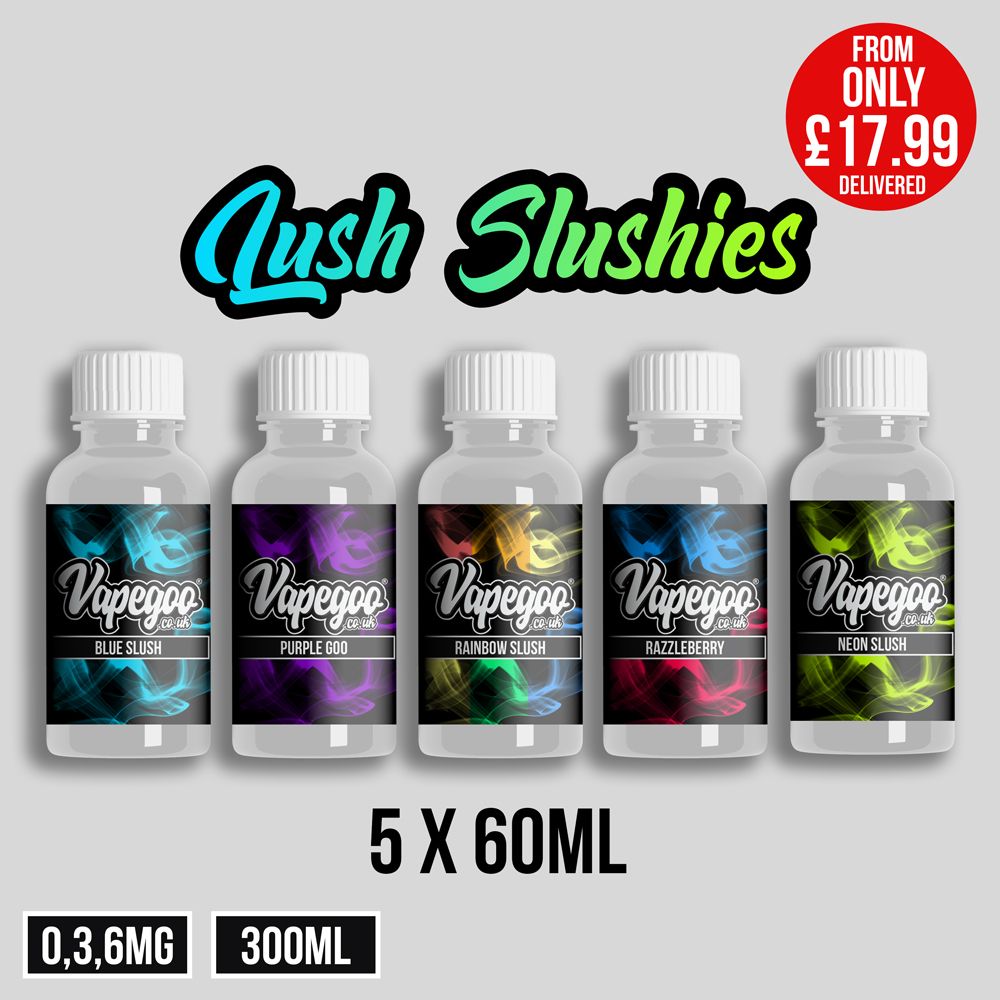 Lush Slushies 🍧
👉 5 x 60ml Slush Flavours from only £17.99!
⚠️ Limited Quantity Available.

➡️ Don’t miss out: Vapegoo.co.uk

#vape #vaping #vapelife #eliquid #ejuice #juice #vapedeal #vapes #instavape #instavaping #subohm #cloudchasing #vapeuk #eliquiduk #vapes