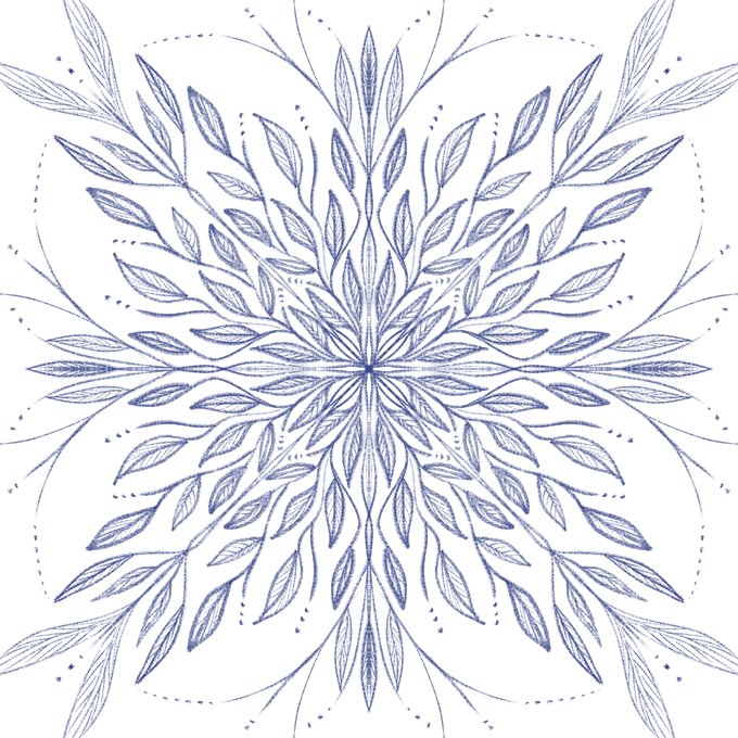 honestly I'm ready to pursue a career making these things using the procreate symmetry feature 