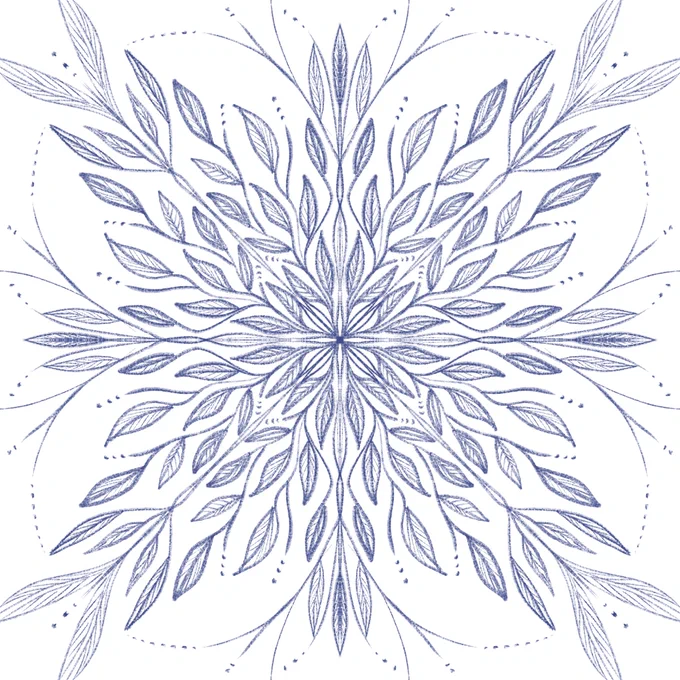 honestly I'm ready to pursue a career making these things using the procreate symmetry feature 