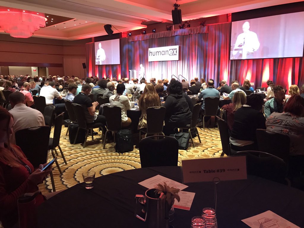 Joe_Sanfelippo's tweet photo. Always humbled. Never take it for granted. Thanks @Humanex! I had an absolute blast!! Honored to be there. #HVXSummit #hackingleadership #neverjusta #findaway https://t.co/gn4k1i3az6