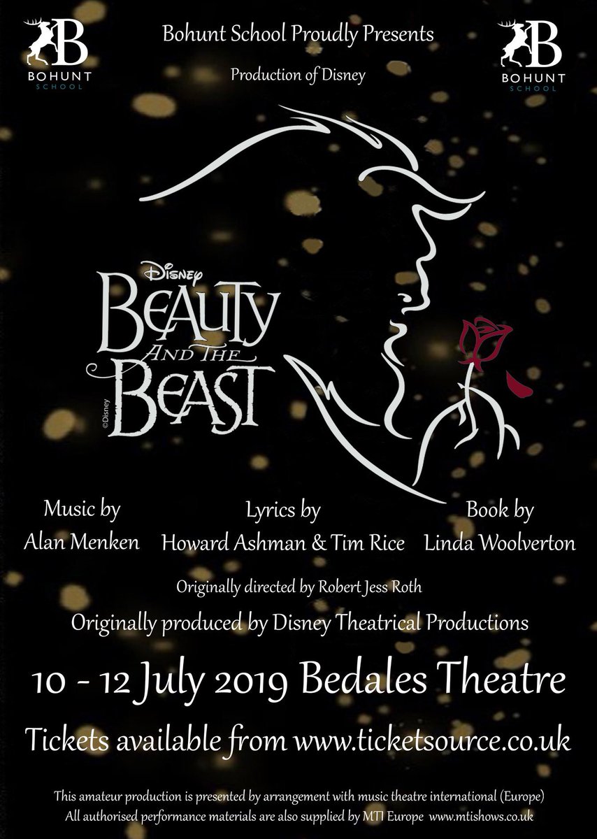 BohuntArts's tweet photo. Let’s get this show on the road! Looking forward to our weekend rehearsals for Beauty and the beast! #rehearsal #twoweekstoday #enjoyrespectachieve https://t.co/0Q2S4nHa0O