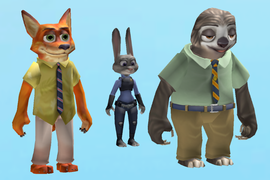 Ivy On Twitter Just Gonna Remind Everyone Of These Official Zootopia Roblox Models From Early 2016 Have A Nice Day - roblox models fall apart