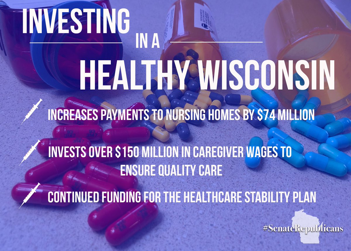 The #WIBudget invests in a healthy Wisconsin. #ProtectingSeniors #QualityHealthcare