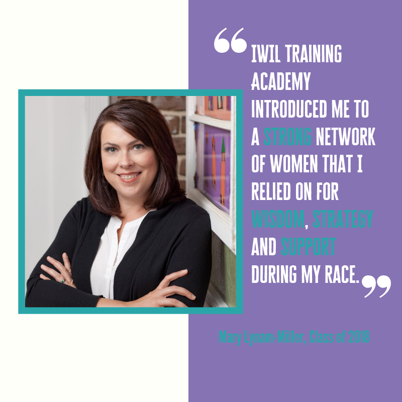 IWIL_Academy's tweet photo. “I always wanted to run for office but I never would've had the courage to do it if not for the skills and confidence I gained from IWIL TA,” says Class of 2018 alumna @mlynammiller #IWILTAInAction https://t.co/7AZRCLqIZk